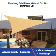 Outdoor HDPE Awning Sunshade Sail for Garden Sun Shade Shed Roofing