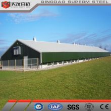 Turnkey Solution Prefabricated Steel Structure Building Chicken Poultry Broiler House Construction for Sale