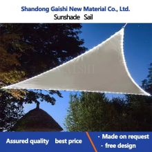 HDPE Fabric Outdoor Sunshade Net Sail Church Lawn Shed Sun Shade Sails