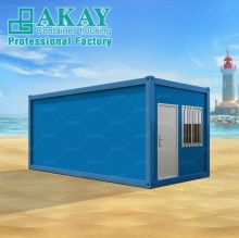  Wholesale Mobile Outdoor Public Security Guard House Prefab Sentry Box Shop Kiosk Ticket Booth for Construction Site