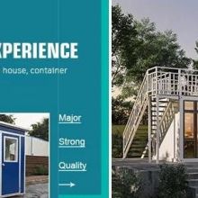  Office 20FT Tiny Home Modular Prefab Home Modular 40 Feet Container