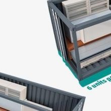  Modular  Portable Flat Pack Price Prefab Homes Luxury Living Prefabricated Container House