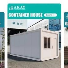 Prefab Modular Prefabricated Tiny House Container Box Space Modular Building Modular House for Camp Worker Accommadation Refugee Camp Office Hospital