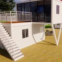 Practical Design Easy Assembly Folding Container House in Construction Operations