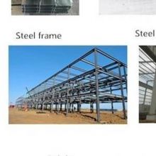  Galvanized Light Steel Structure Workshop