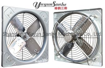   Yuyun Sanhe Djf d Series Cow House Hanging Exhaust Fan Air Cooling System Cow Dairy Cattle Barn House Shed Farming