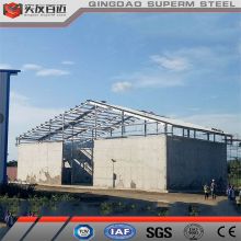  Big Wind Proof Agricatural Steel Structure Building Farm Construction Prefabricated Barn Sheds Dairy Barn for Cattle