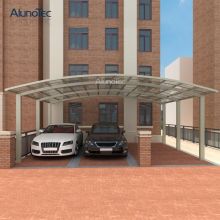  Unique Design Single Slope Double Metal Carport for Parking