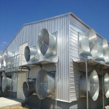  Steel Structure Chicken Poultry Broiler House with Hot Dipped Galvanized