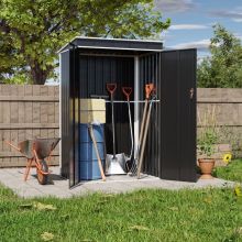  Big Outdoor Tool Bike Backyard Garden Steel Metal Storage Shed House
